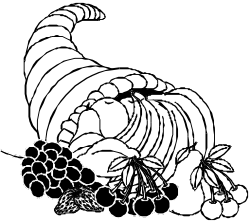 Turkey Clipart - Black and White Illustration for Versatile Use