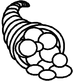 Potatoes Clipart: Fresh Black and White Potato Collection