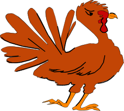 Brown Chicken with Red Beak Clipart - Perfect for Farm Themes