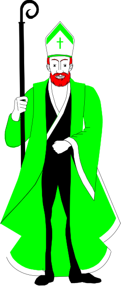 Green Suit and Hat Man Clipart for Creative Projects