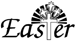 Cross with Doves - Serene Spiritual Clipart