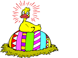 Chicken Nesting with Book - Cute Clipart Illustration