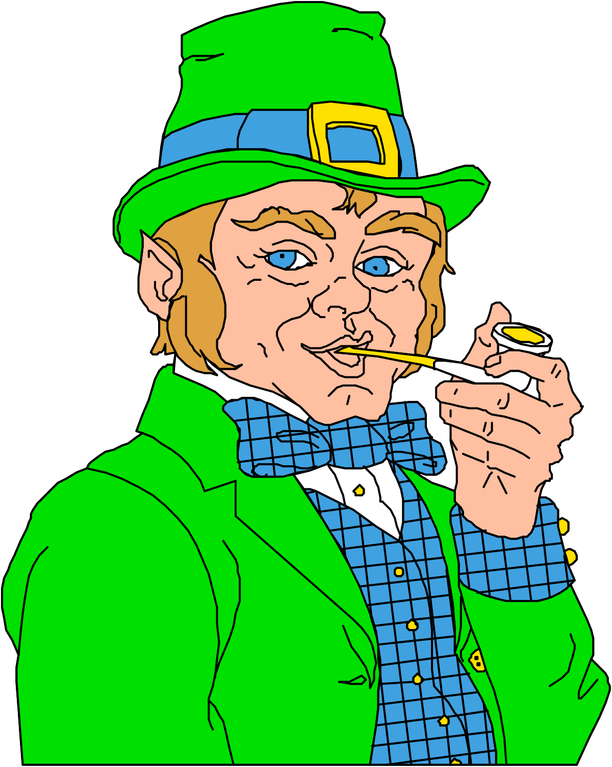 a man in a green suit smoking a cigarette clip art png transparent Man in Green Suit Smoking Cigarette Clipart - Stylish Vintage Illustration
