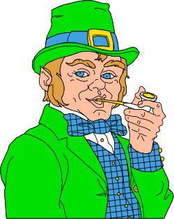 Man in Green Suit Smoking Cigarette Clipart - Stylish Vintage Illustration