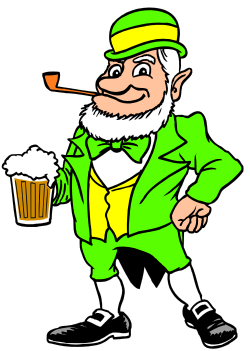 Lively Leprechaun Clipart - Whimsical Irish Fantasy