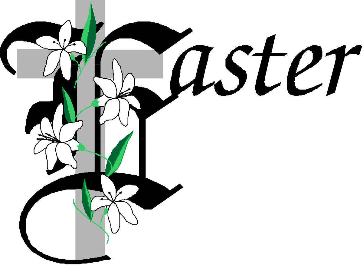 a cross with flowers on it clip art png transparent Cross with Flowers Clipart - Elegant Floral Design