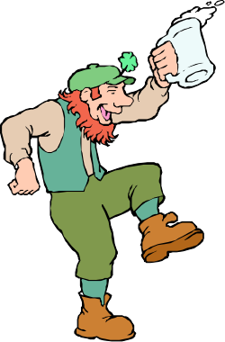 Cartoon Leprechaun Clipart - Playful Magic in Every Scene