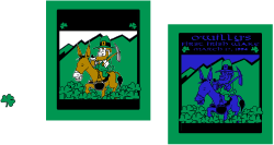 Character Clipart Collection: Three Identical Cards
