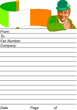Green Hat Man Holding Flag Clipart for Creative Projects