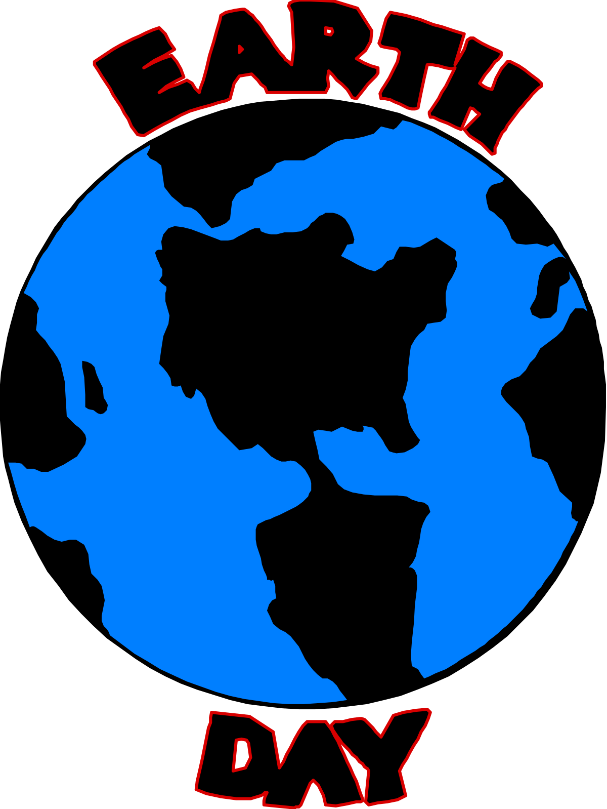 a blue earth with the word earth on it clip art png transparent Blue Earth Clipart with Earth Label for Creative Projects