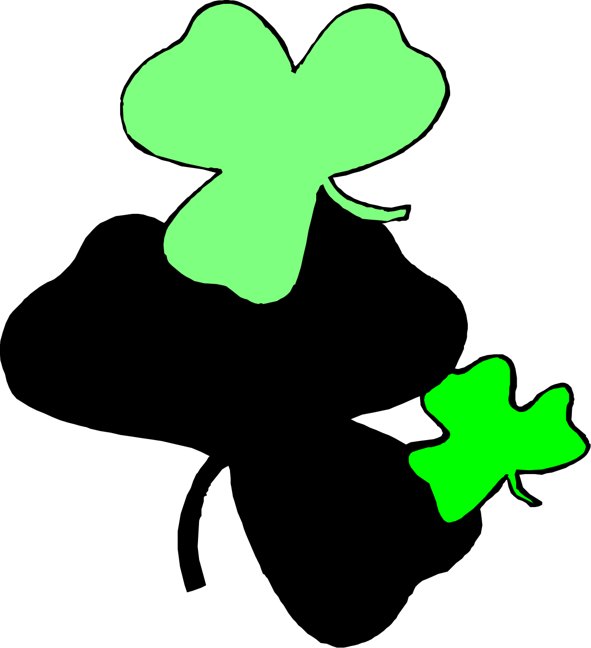 four leaf clovers clip art png transparent Four Leaf Clovers Clipart - Lucky Symbols for Every Occasion