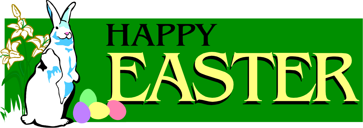 Happy Easter Clipart - Festive Eggs and Bunnies Collection