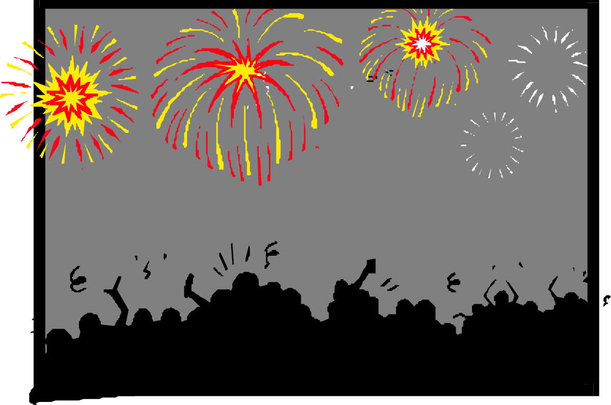 Fireworks Clipart for Celebrations and Events