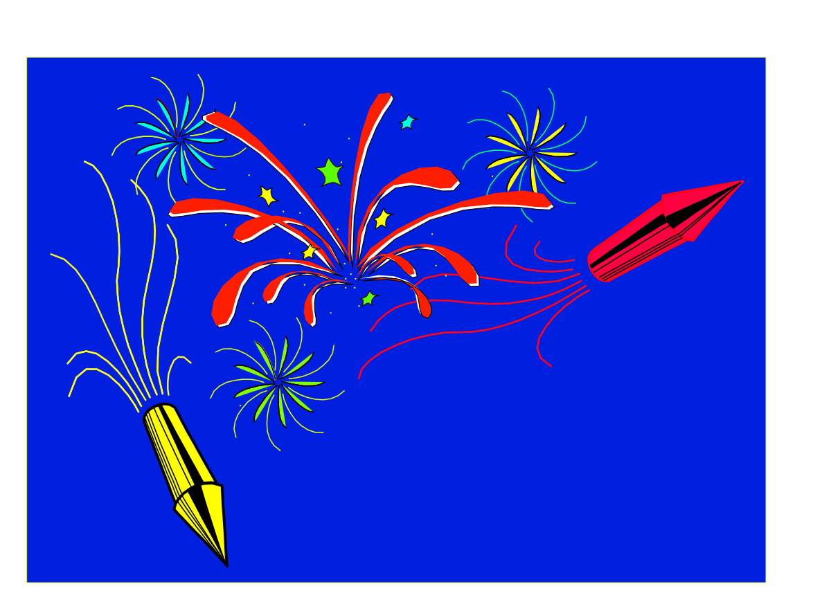 Pen and Flower Clipart - Floral Writing Graphics