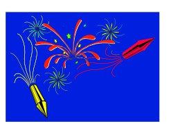 Pen and Flower Clipart - Floral Writing Graphics