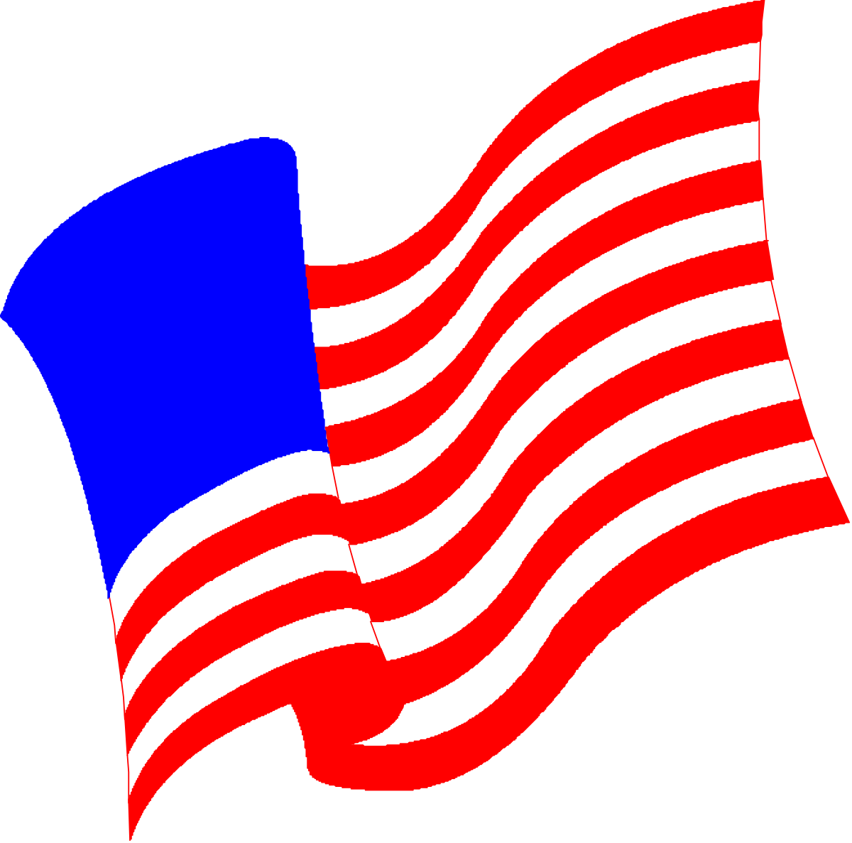 an american flag clip art png transparent American Flag Clipart: Vibrant and Iconic National Symbol