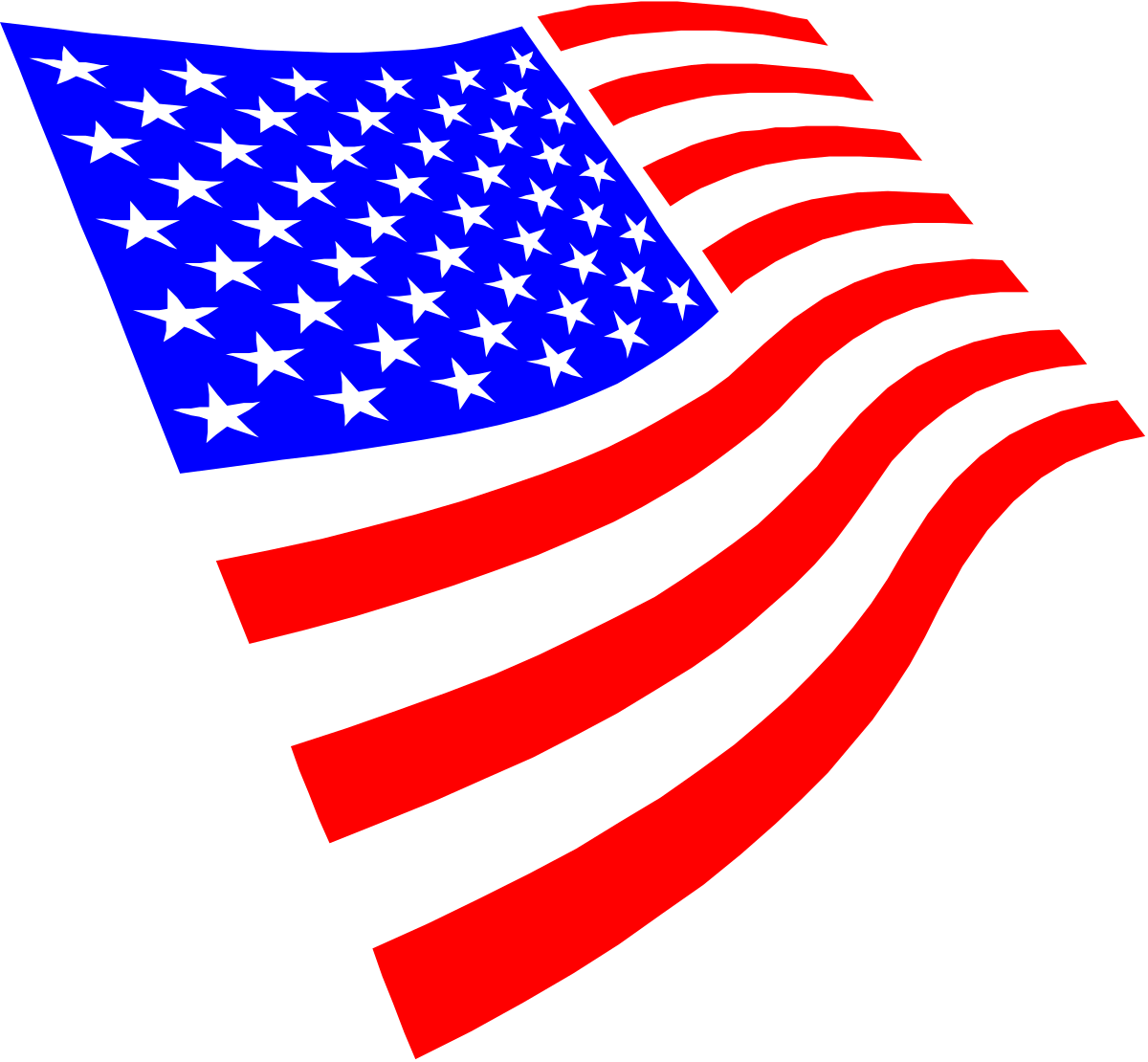 an american flag clip art png transparent American Flag Clipart - Vibrant and Symbolic Representation