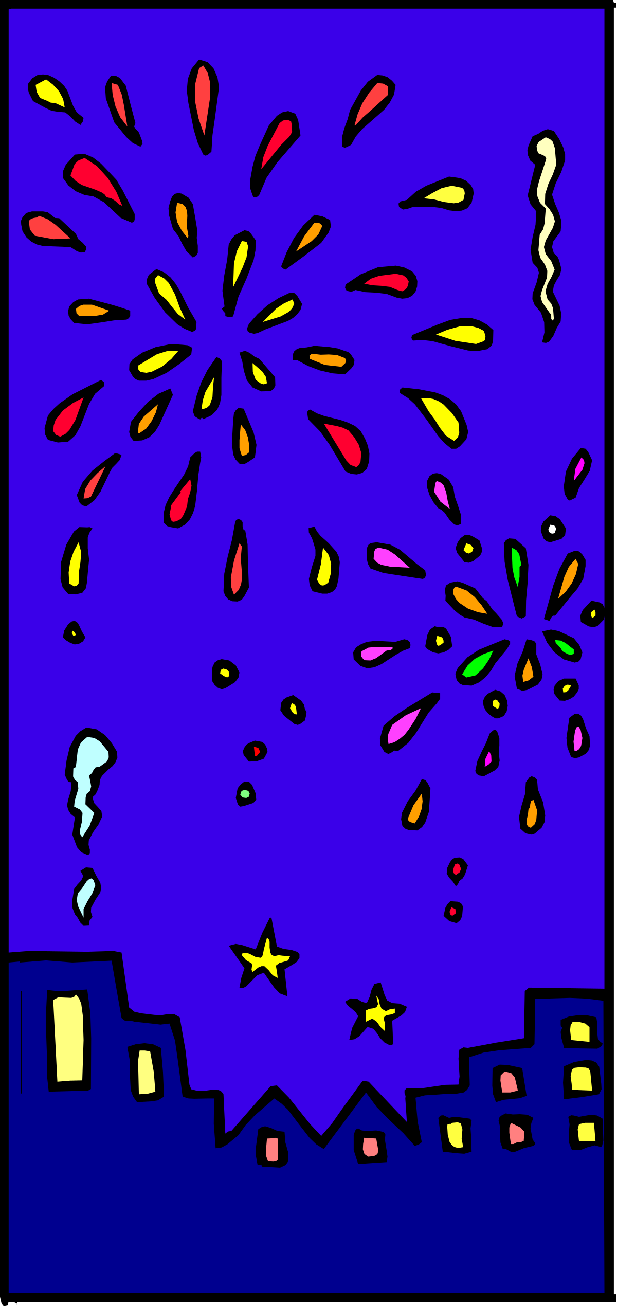 City Clipart with Abundant Confectioneries: Indulge in Sweet Visuals