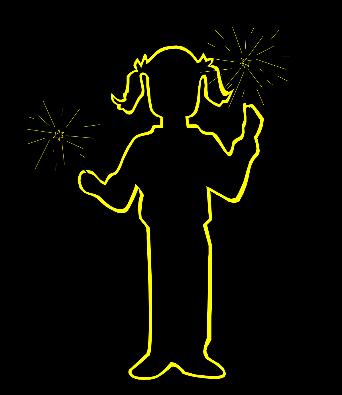 a person holding a sparkle sticker in their hand clip art png transparent Sparkle Sticker in Hand: Captivating Clipart for Creative Projects