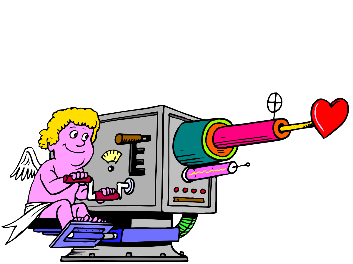 Cartoon Character Using Computer Clipart for Fun and Learning
