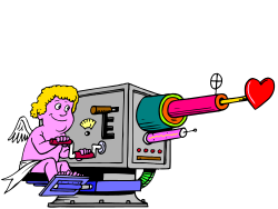 Cartoon Character Using Computer Clipart for Fun and Learning
