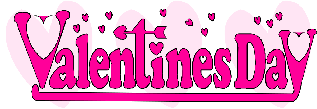 Valentine Day Logo Clipart - Romantic Heart Designs and Symbols