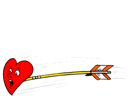 Heart with Arrow Clipart: Perfect for Romantic Designs