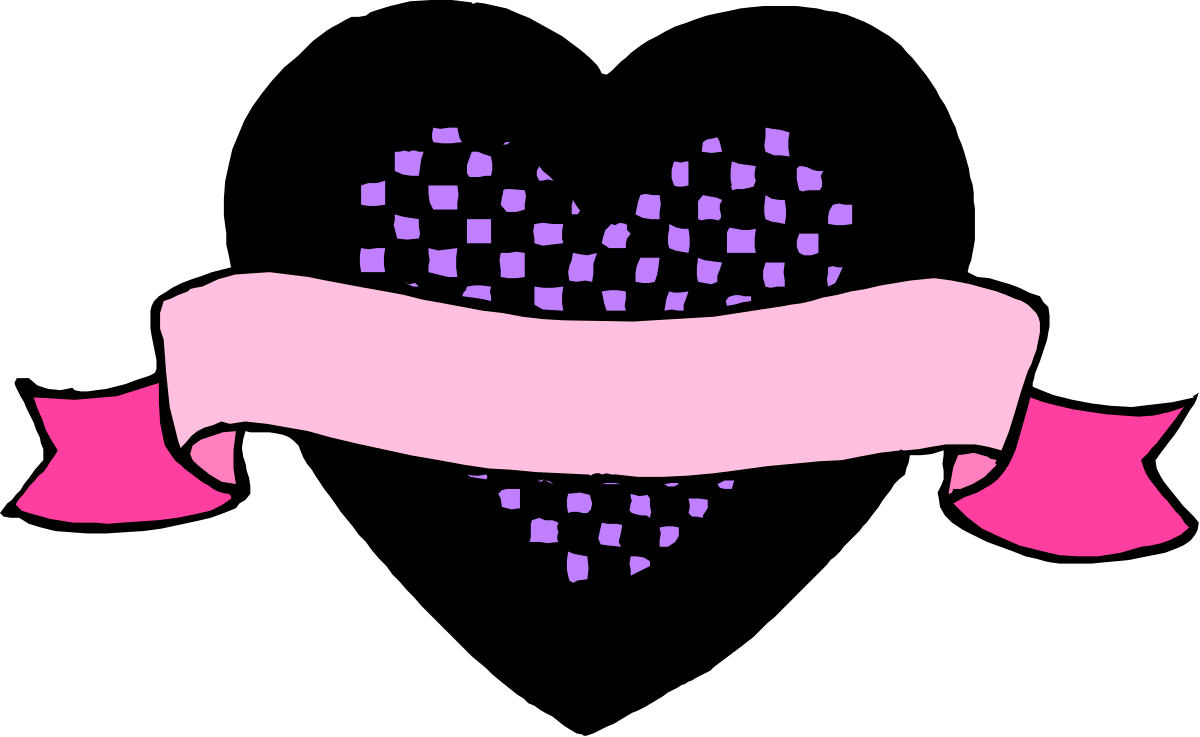 a pink ribbon with squares on it clip art png transparent Pink Ribbon with Squares - Stylish Clipart Design for Elegant Themes