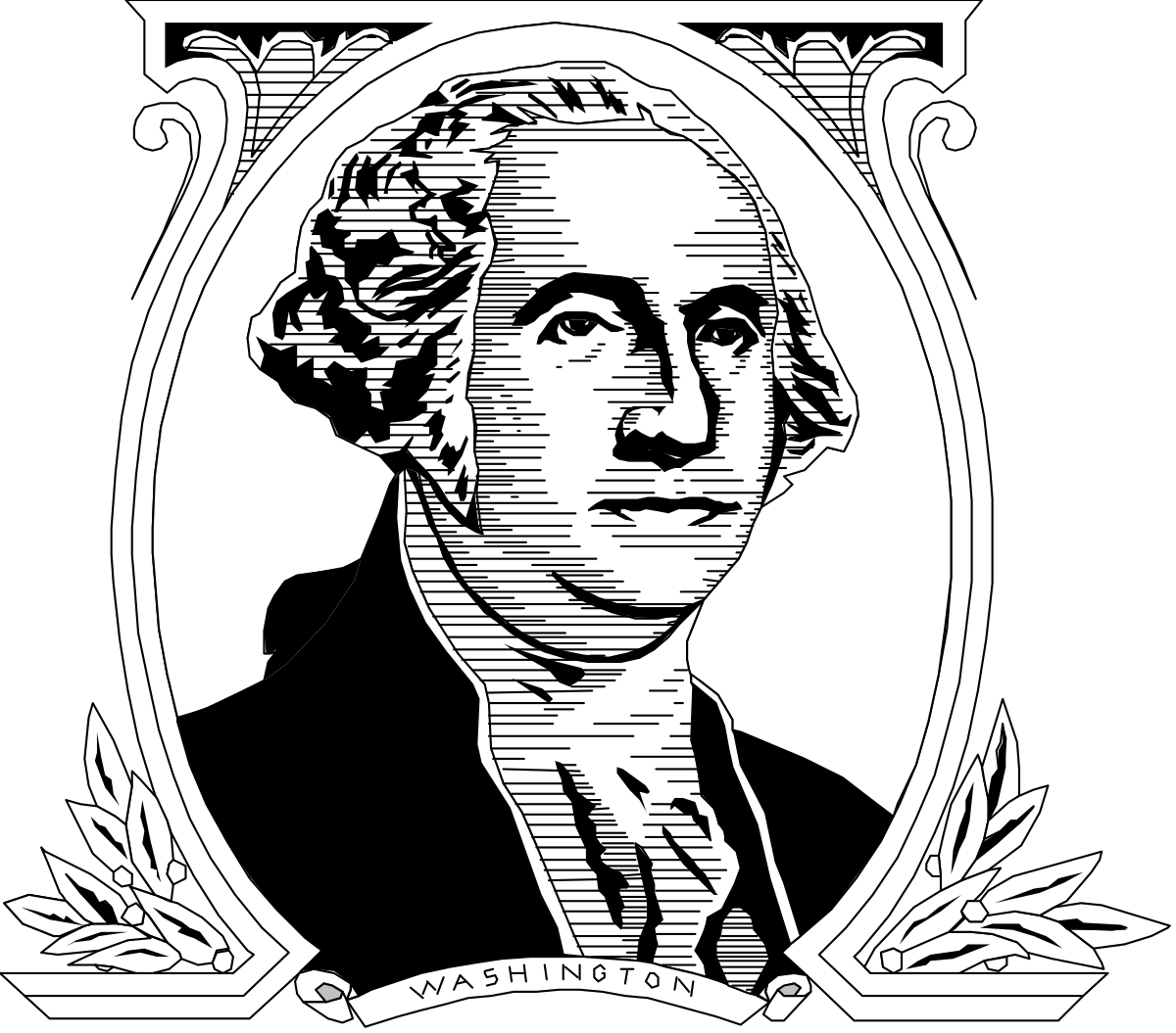 George Washington Clipart: Iconic Image of the United States President