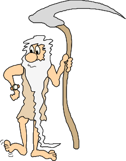 Cartoon Character Holding SCR Clipart for Fun Designs
