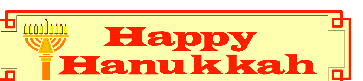 Happy Hanukkah Greeting Card Clipart - Festive Designs for Celebrations