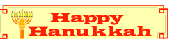 Happy Hanukkah Greeting Card Clipart - Festive Designs for Celebrations