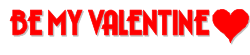 Be My Valentine Band Logo Clipart - Unique and Engaging Design