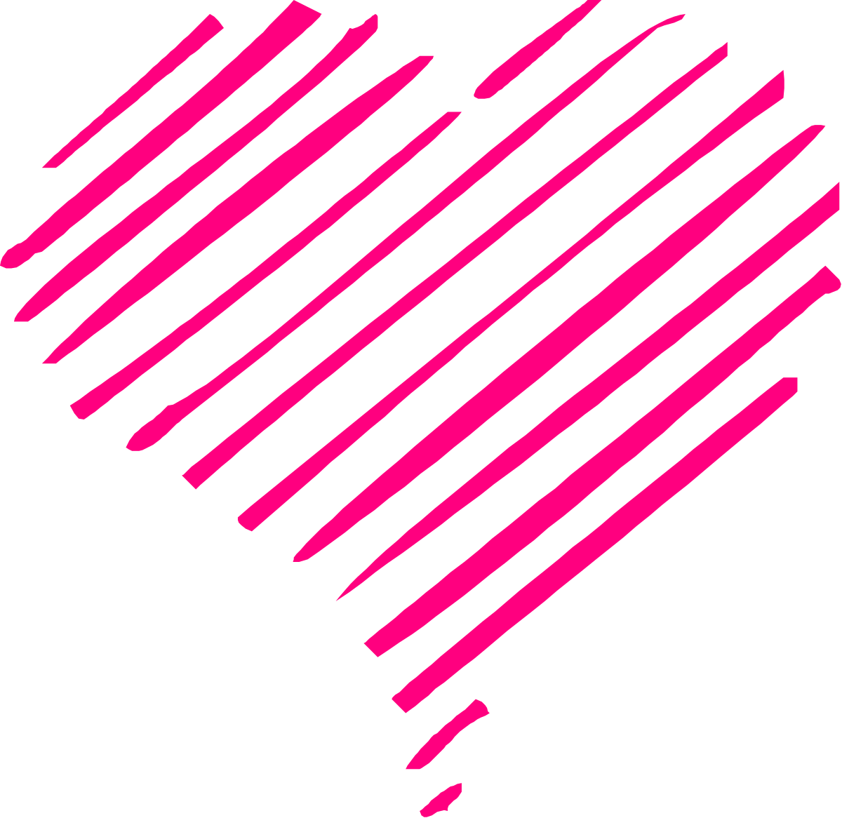 a pink heart with a diagonal pattern clip art png transparent Pink Heart Clipart with Diagonal Pattern - Perfect for Sweet Designs