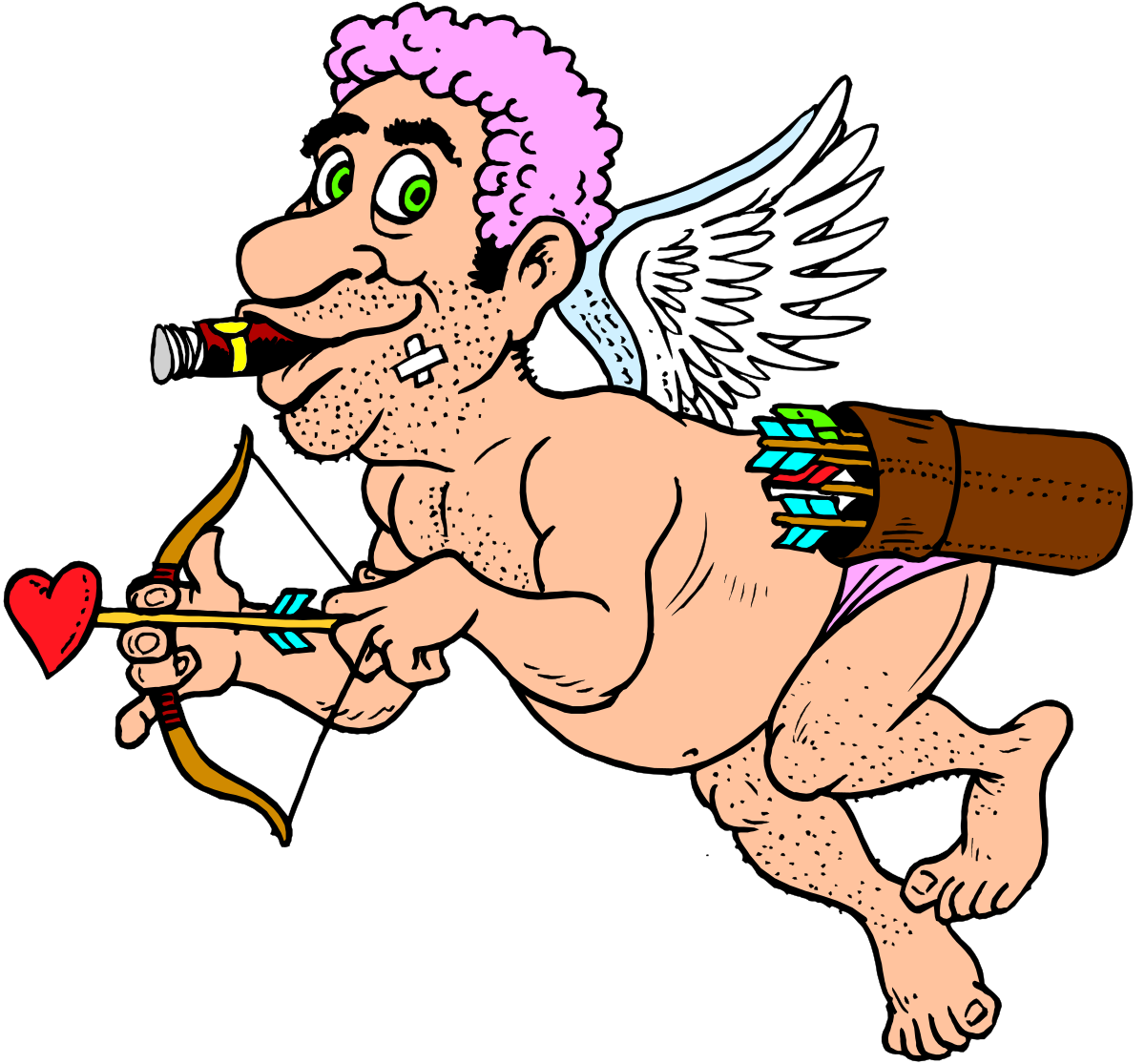 Cupid Clipart: Charming Illustrations of the Iconic Love Figure