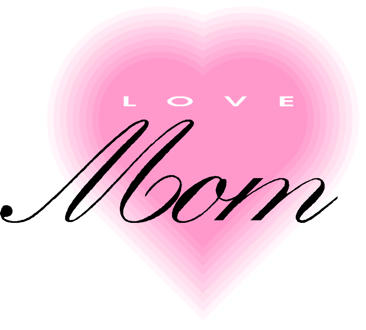 love mom heart sticker clip art png transparent Heart Sticker Clipart for Mom: Love and Affection
