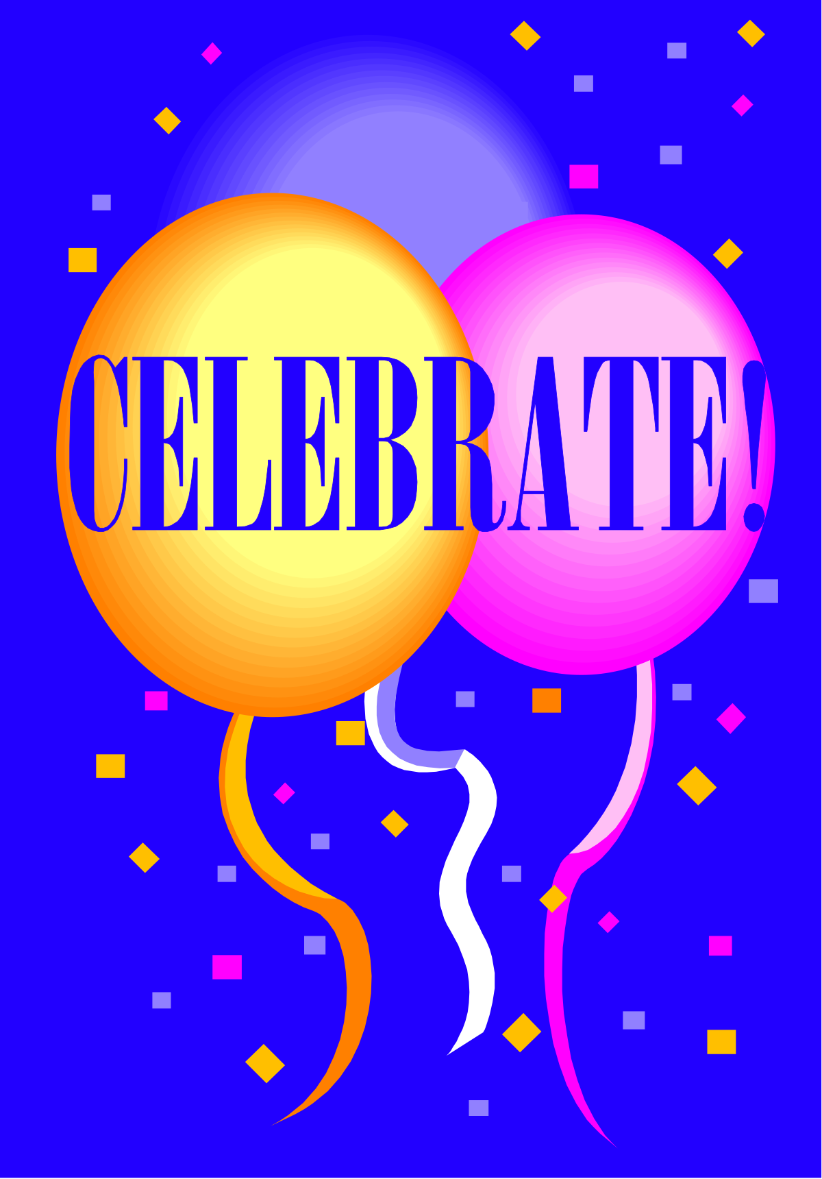 Celebrate with Colorful Balloons Clipart for Every Occasion