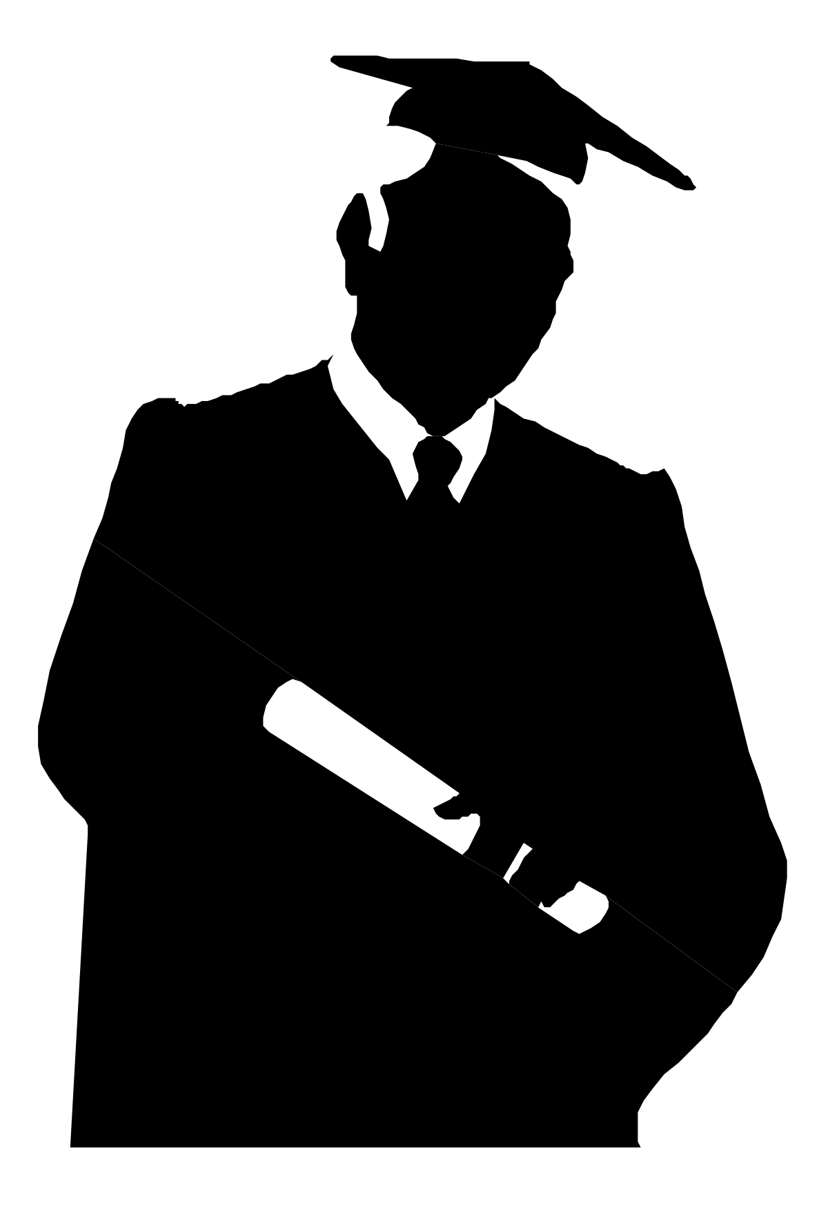 a black and white photo of a knife clip art png transparent Knife Clipart: Black and White Graphic for Creative Projects