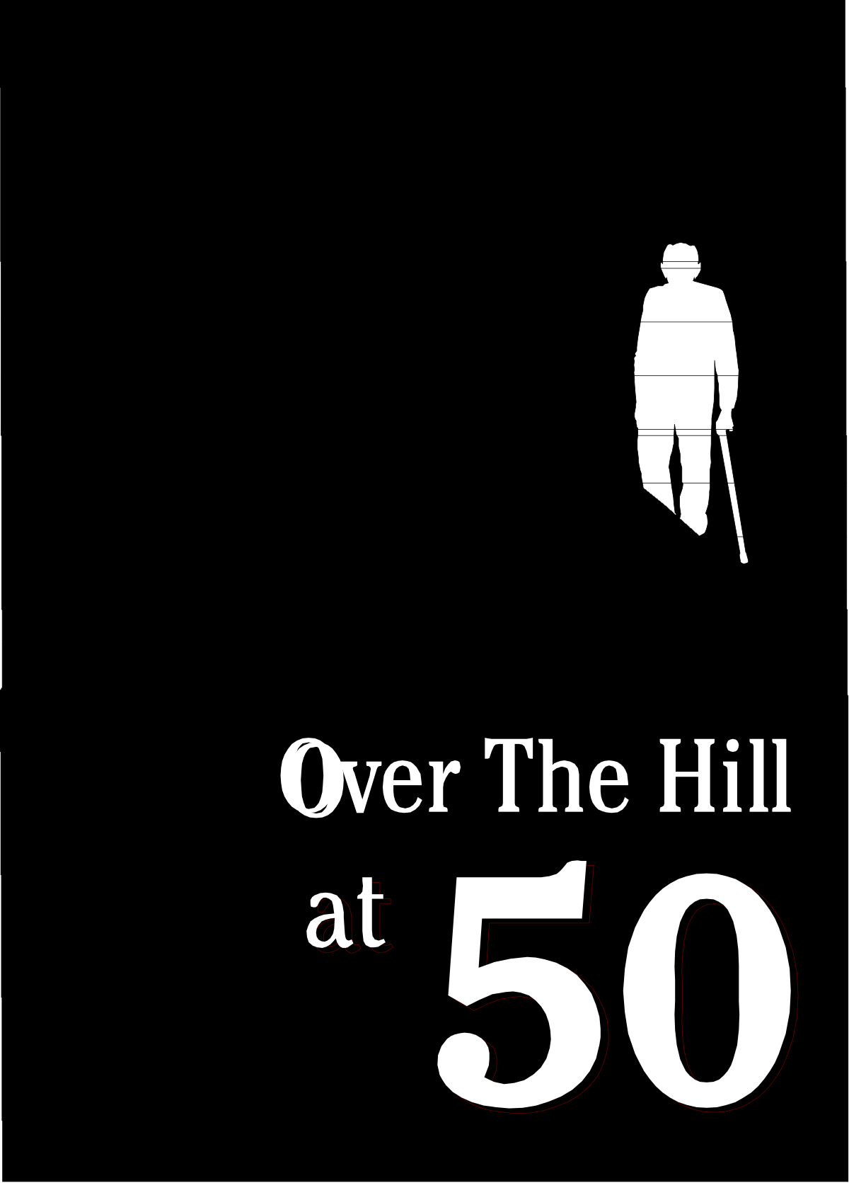 Over the Hill at 50 Clipart: Celebrate Milestones with Fun Graphics