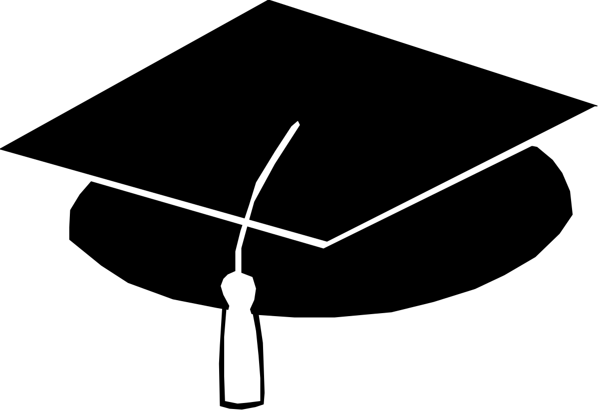 Silhouette of a Woman's Face - Elegant Black and White Clipart
