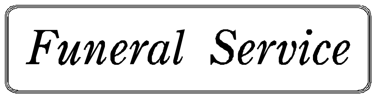 Funeral Service Logo Clipart - Elegant and Respectful Designs