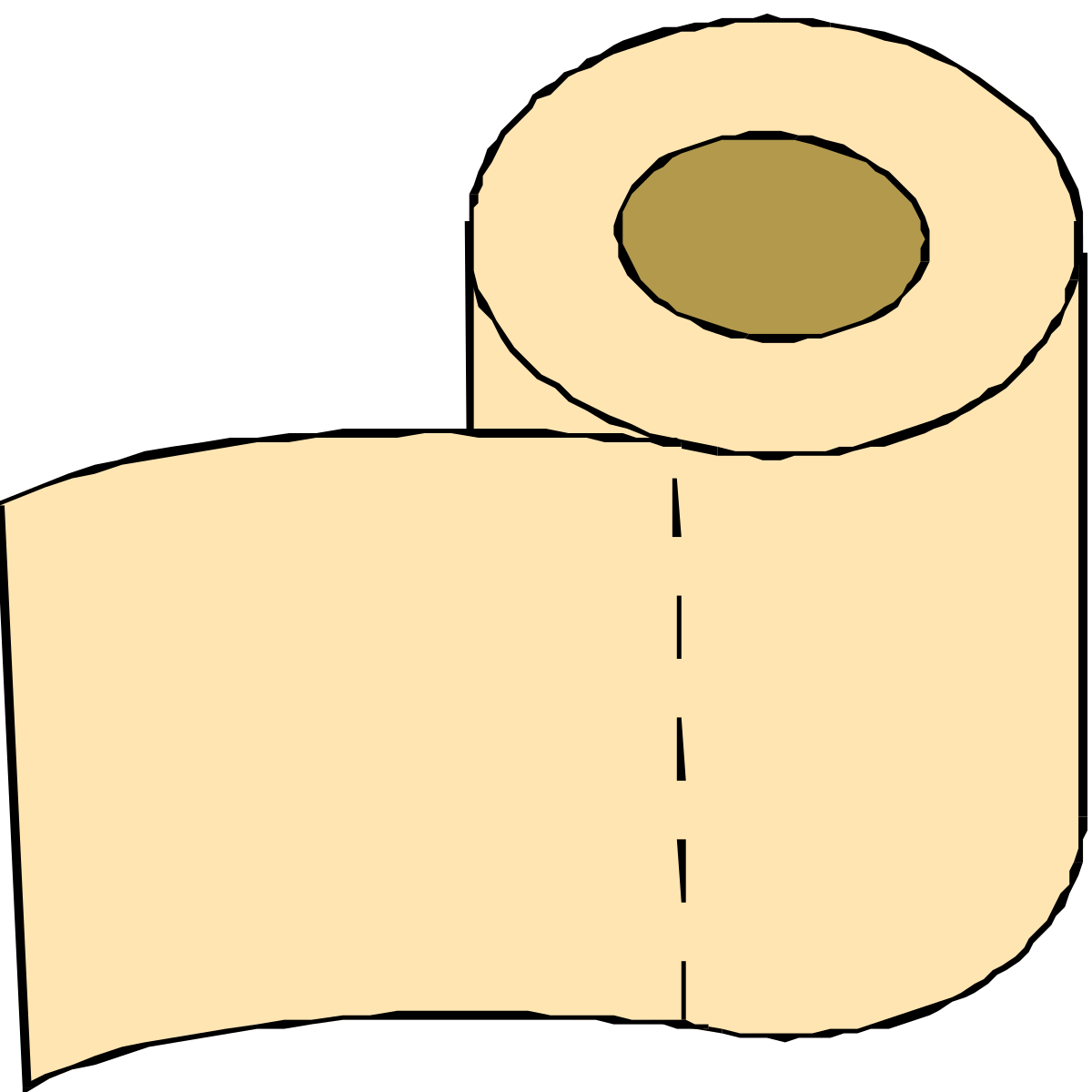 Toilet Paper Roll Clipart for Creative Projects