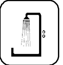 Phone Clipart Icon - Black Outline on White Background