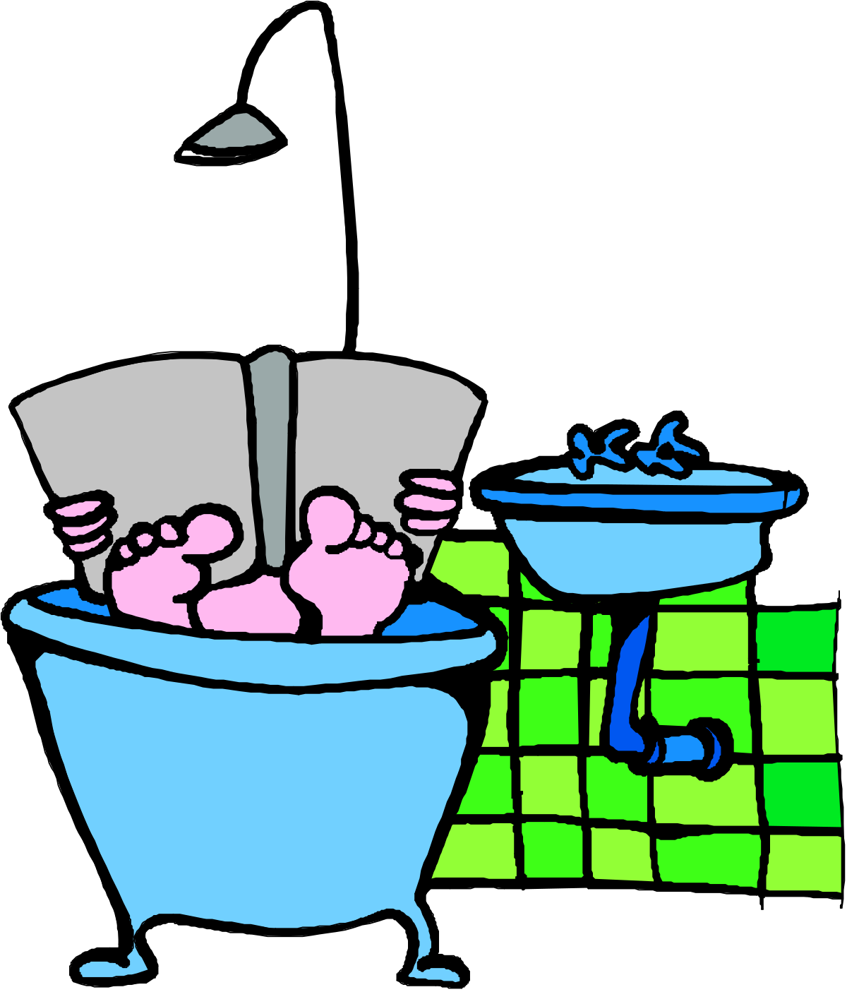 a bathtub with a cat in it clip art png transparent Bathtub Clipart with Cat: Relaxing Bath Scenes