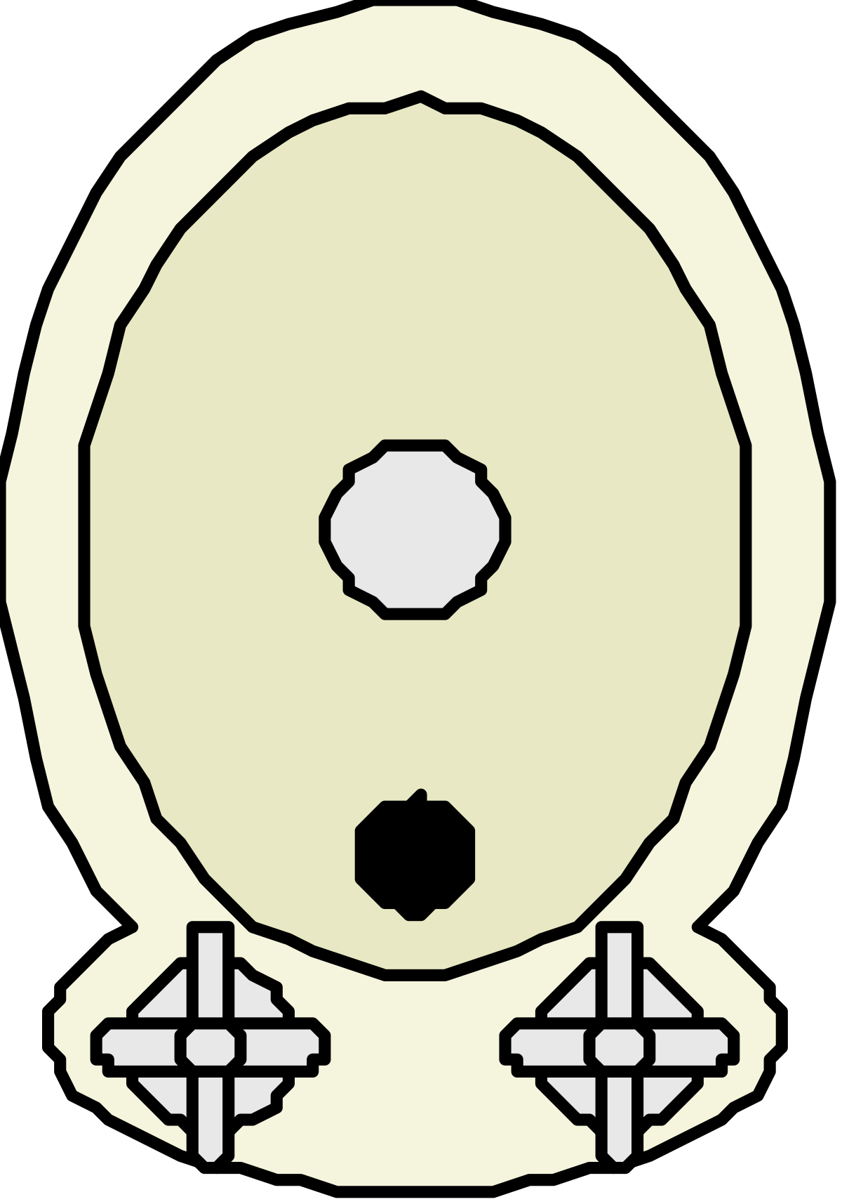 Skull Clipart: Black and White Drawing for Unique Designs