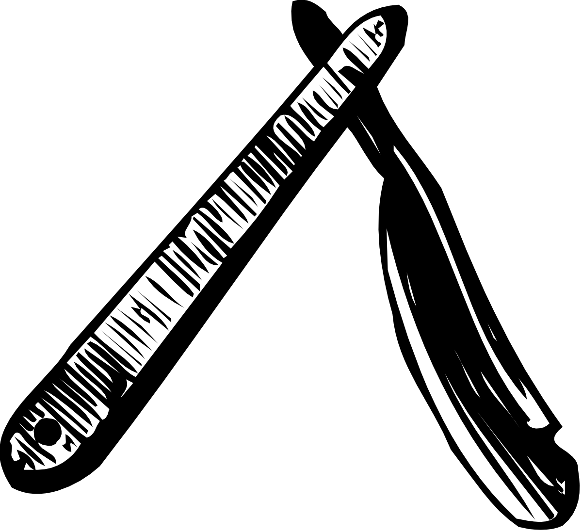Hammer with Barcode Clipart: Unique Tool Illustration for Creative Projects