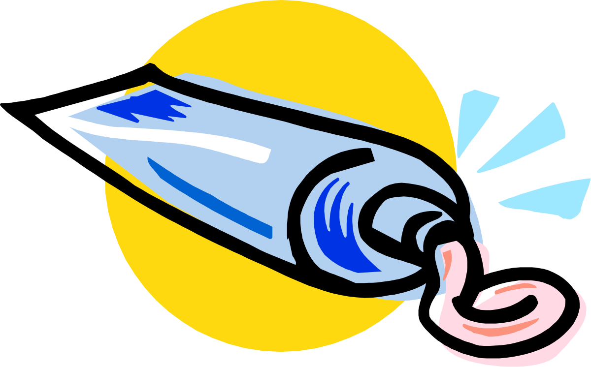 a blue and yellow rocket with a black background clip art png transparent Rocket Clipart: Blue and Yellow Space Adventure