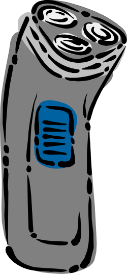 Soda Can Clipart with Blue Label - Refreshing Beverage Illustration