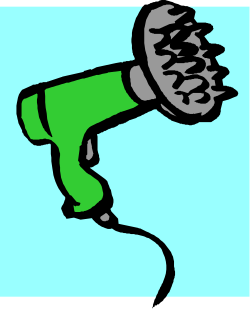 Green and Black Hand Holding Microphone Clipart for Dynamic Presentations