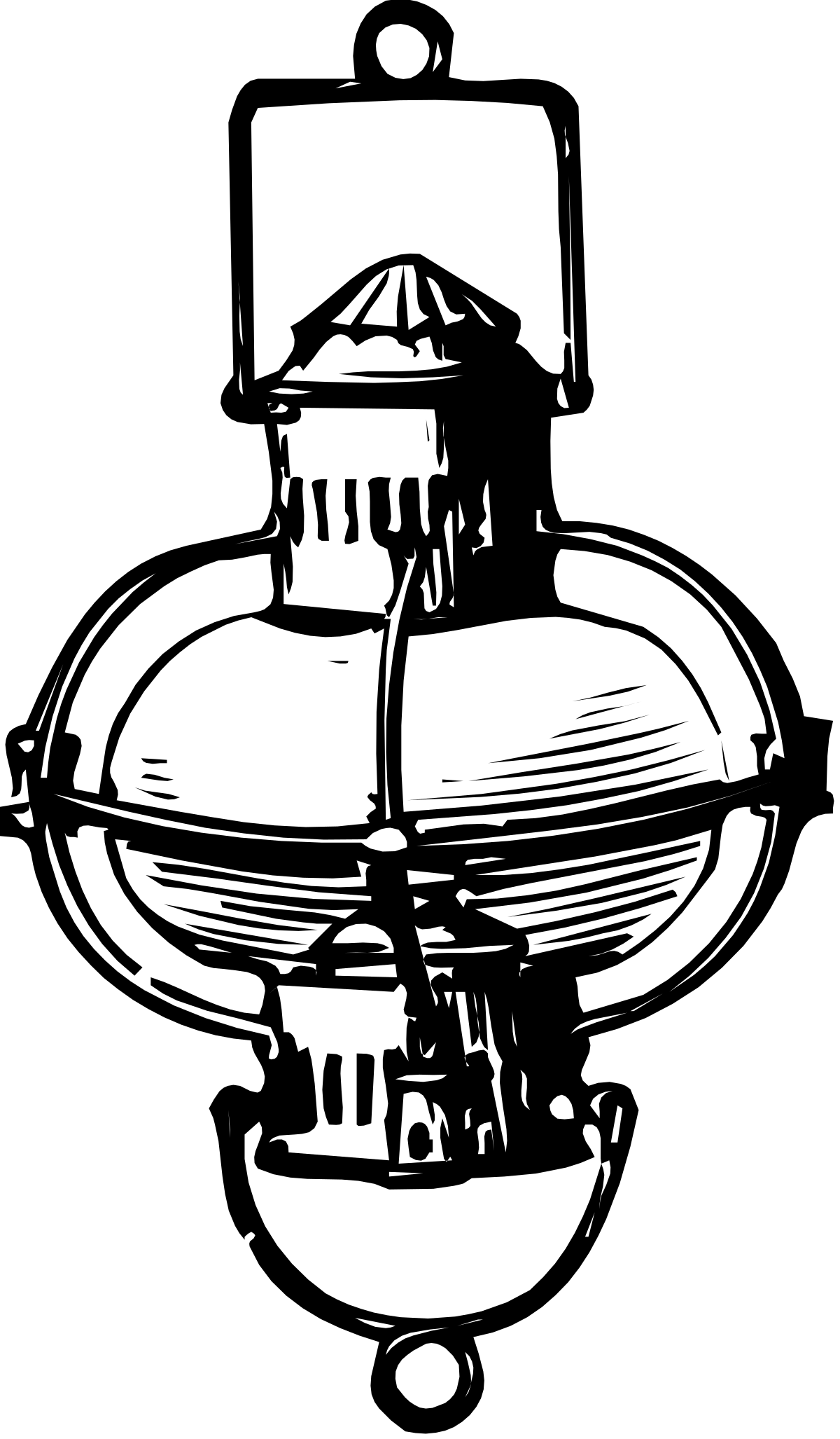 Black and White Violin Clipart - Elegant Musical Instrument Graphics
